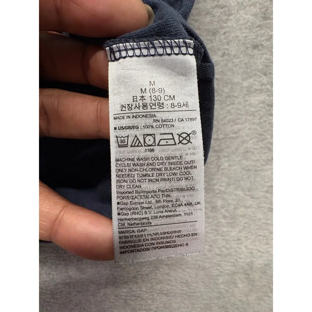 Gap Athletic T-Shirt & Old Navy Built-In Tough Slim Jeans Set Size 8-12
